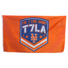 T7LA flag (Orange) - The 7 Line - For Mets fans, by Mets fans. An independently owned clothing/lifestyle brand supporting the Mets players and their fans.