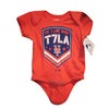 T7LA onesie - The 7 Line - For Mets fans, by Mets fans. An independently owned clothing/lifestyle brand supporting the Mets players and their fans.