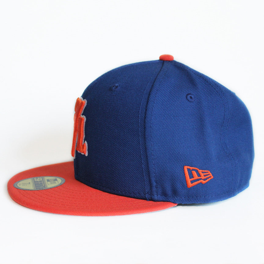 T7L x METS (blue/orange) - New Era Snapback