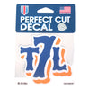 DECAL: T7L logo - The 7 Line - For Mets fans, by Mets fans. An independently owned clothing/lifestyle brand supporting the Mets players and their fans.