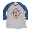 THIS (3/4 sleeve) - The 7 Line - For Mets fans, by Mets fans. An independently owned clothing/lifestyle brand supporting the Mets players and their fans.