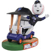 Mr. Met Mets Bullpen Cart Bobblehead (Limited Edition Black)