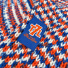 New York Mets Tri Color Chunky Scarf