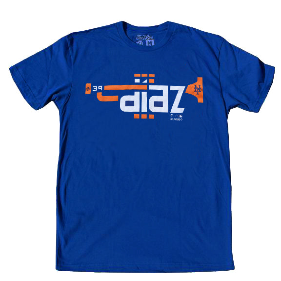 Edwin Diaz New York Mets Youth Royal Roster Name & Number T-Shirt 