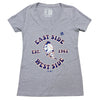 EAST WEST v-neck (grey) - The 7 Line - For Mets fans, by Mets fans. An independently owned clothing/lifestyle brand supporting the Mets players and their fans.