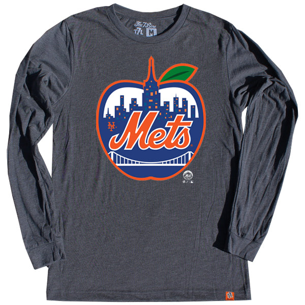 Mets Apple  3/4 Sleeve