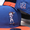 Mrs. Met (blue/orange) - New Era Snapback - The 7 Line - For Mets fans, by Mets fans. An independently owned clothing/lifestyle brand supporting the Mets players and their fans.