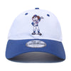 Mrs Met (white) - New Era adjustable - The 7 Line - For Mets fans, by Mets fans. An independently owned clothing/lifestyle brand supporting the Mets players and their fans.