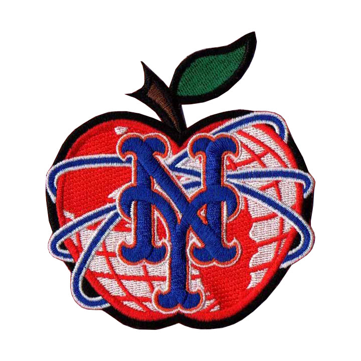 NY APPLE EMBROIDERED PATCH