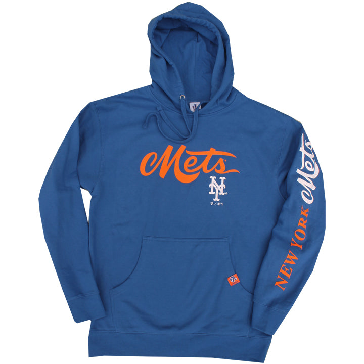 New York Mets 1987 Script Pullover Road Jersey 