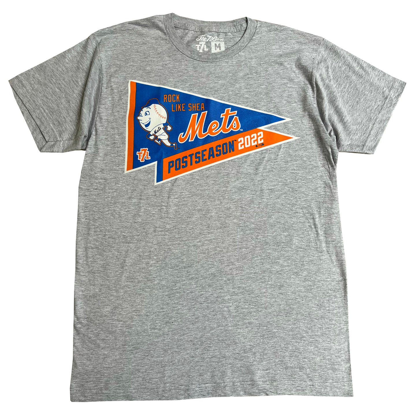 New York Mets October Rise 2022 Postseason T-Shirt - Yeswefollow