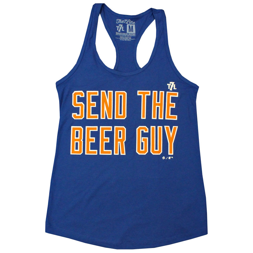 The 7 Line - Mets t-shirts - send the beer guy - send the beer guy