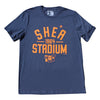Shea Stadium Throwback t-shirt - The 7 Line - For Mets fans, by Mets fans. An independently owned clothing/lifestyle brand supporting the Mets players and their fans.