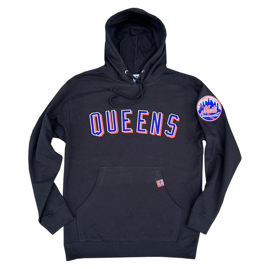 Pro Standard Women's Black New York Mets City Scape Pullover Sweatshirt