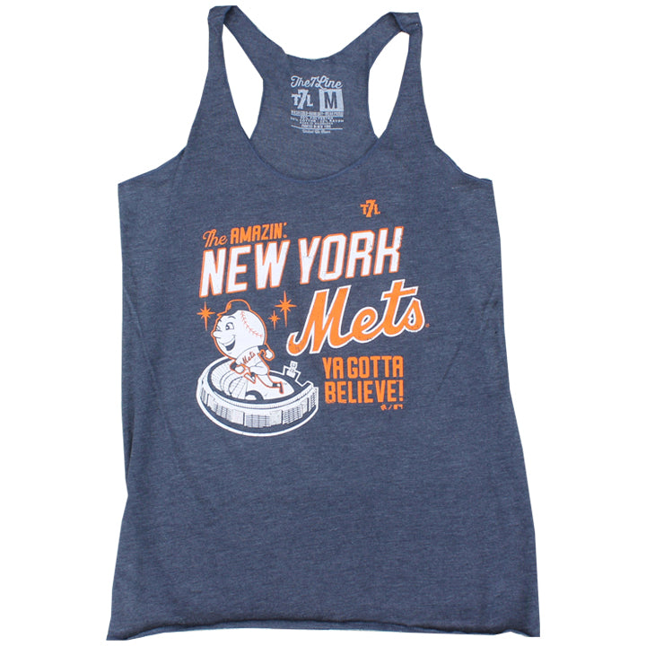 Nike Women's New York Mets Blue Team Tank Top